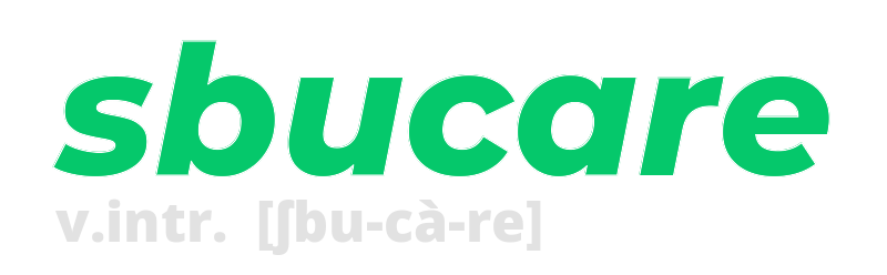 sbucare