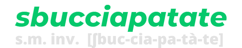 sbucciapatate