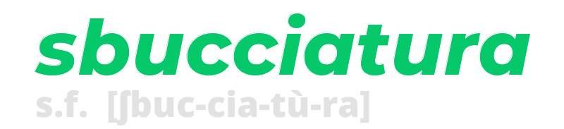 sbucciatura