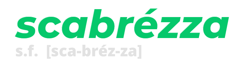 scabrezza