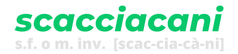 scacciacani