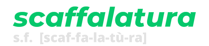 scaffalatura