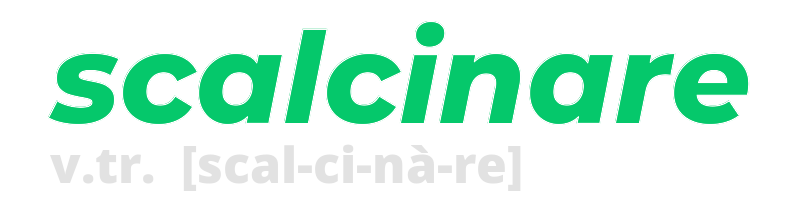 scalcinare