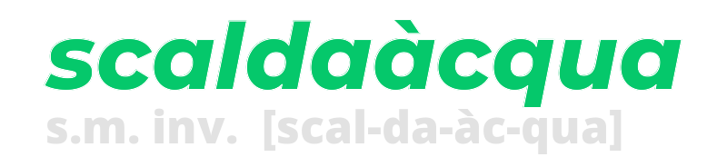 scaldaacqua