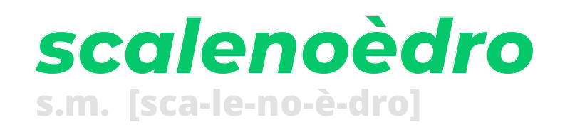 scalenoedro