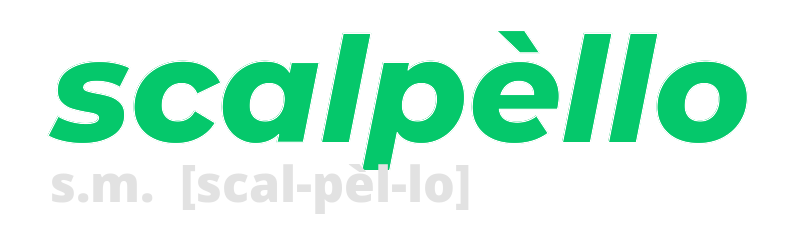 scalpello