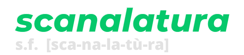 scanalatura