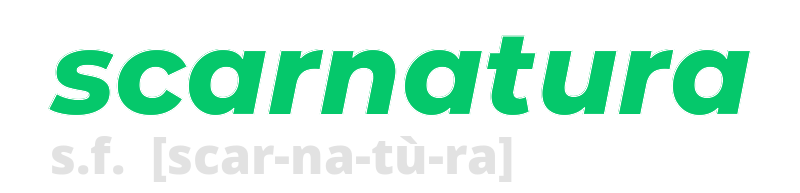 scarnatura