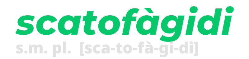 scatofagidi