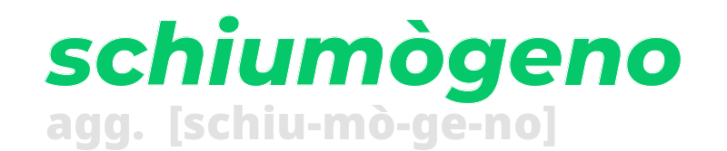 schiumogeno