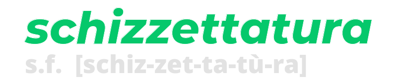 schizzettatura