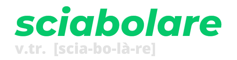 sciabolare