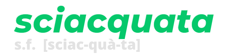 sciacquata