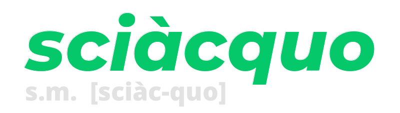 sciacquo