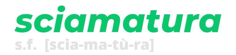 sciamatura