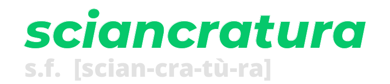 sciancratura