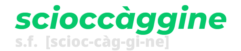 scioccaggine