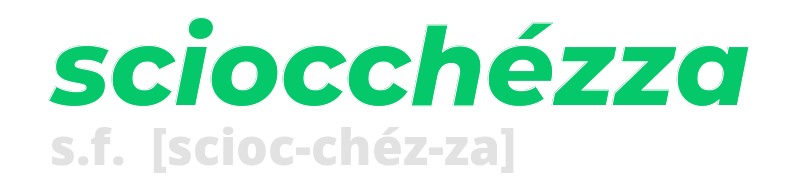 sciocchezza