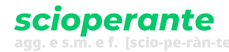 scioperante