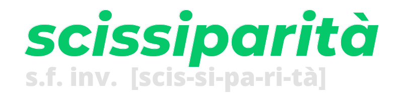 scissiparita