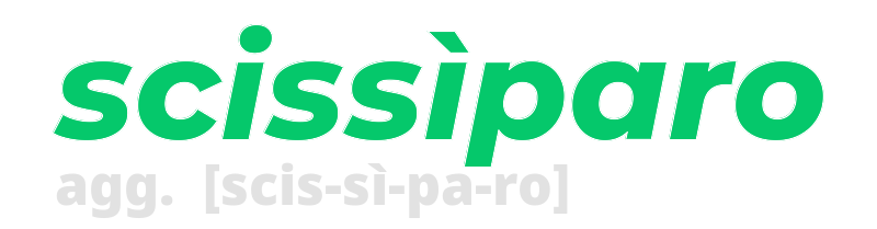 scissiparo