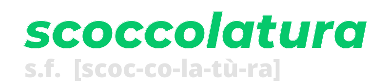 scoccolatura