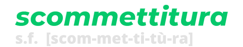 scommettitura