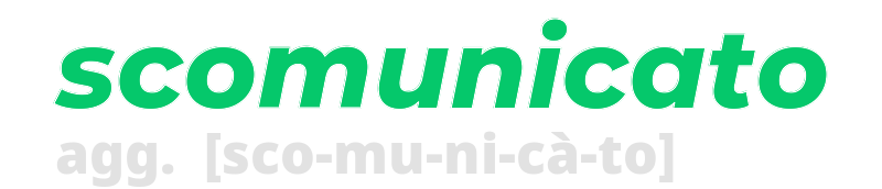 scomunicato