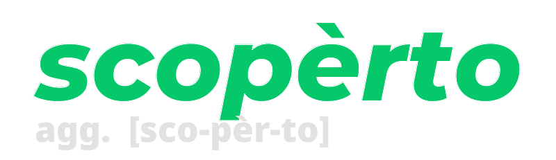 scoperto