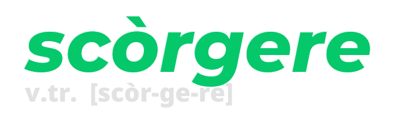 scorgere