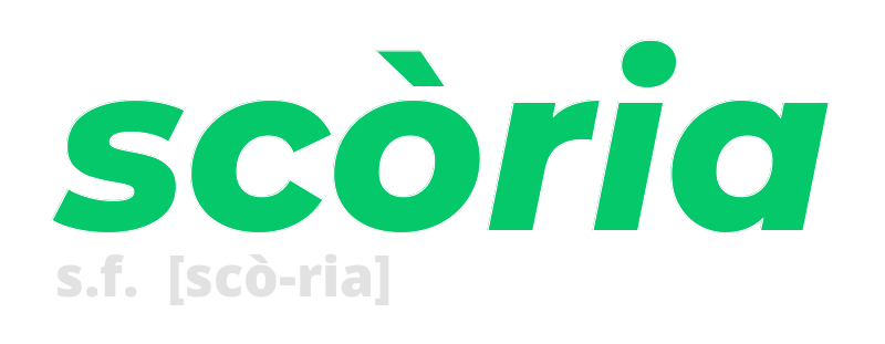 scoria