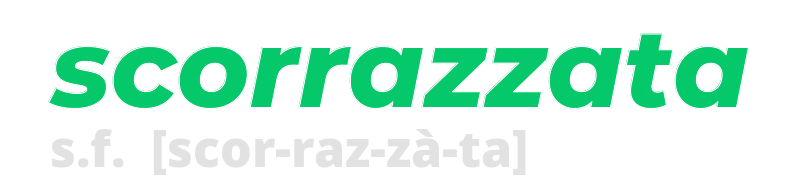 scorrazzata