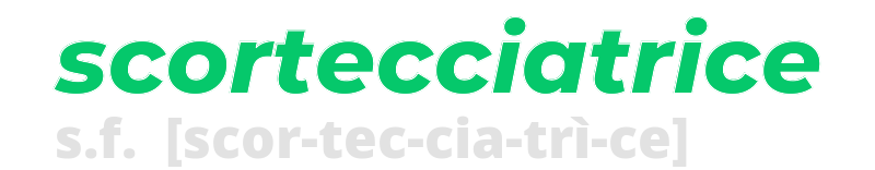 scortecciatrice