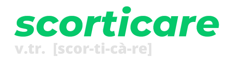 scorticare