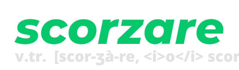 scorzare