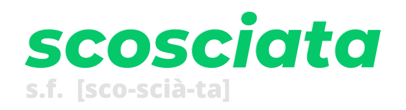 scosciata