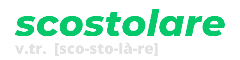 scostolare