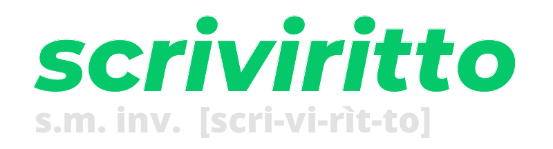 scriviritto