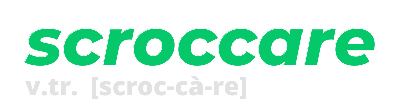 scroccare