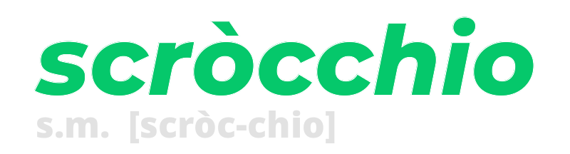 scrocchio