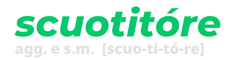 scuotitore