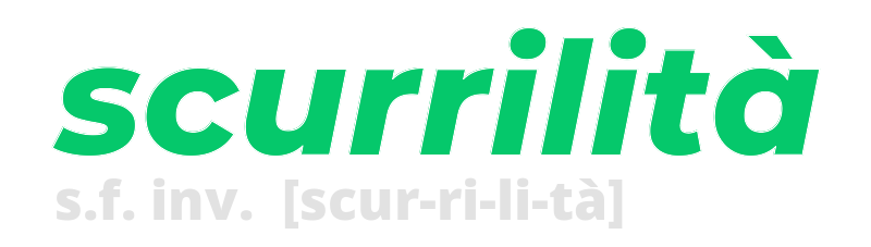 scurrilita