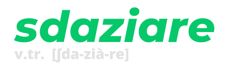 sdaziare