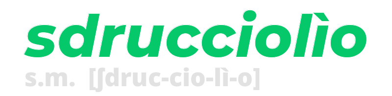 sdrucciolio