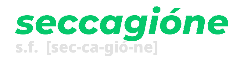 seccagione