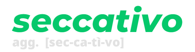 seccativo