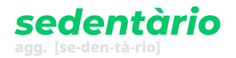sedentario