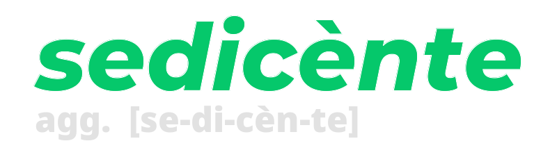 sedicente
