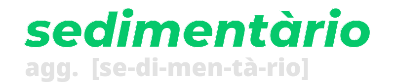 sedimentario