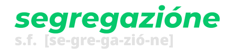 segregazione